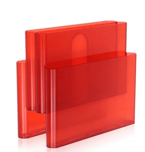 Kartell orange red magazine - red,