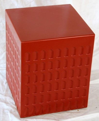 Kartell eur stool - eur, rosso