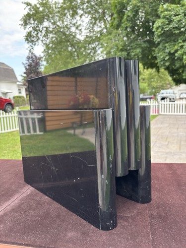 Vintage kartell black magazine - black,