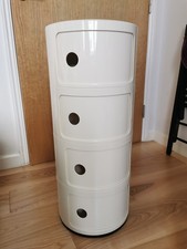 4 Tier Round Storage Cabinet