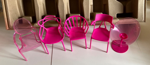 Barbie kartell piece - kartell, 5-piece