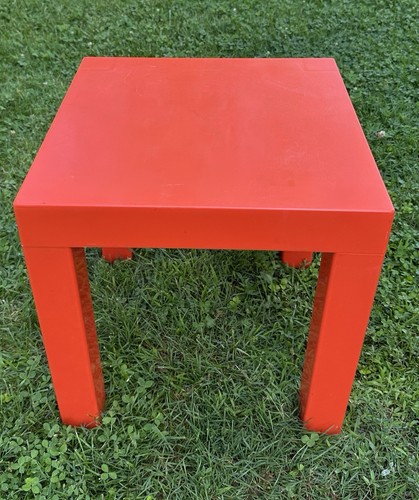 Parsons plastic table - plastic,