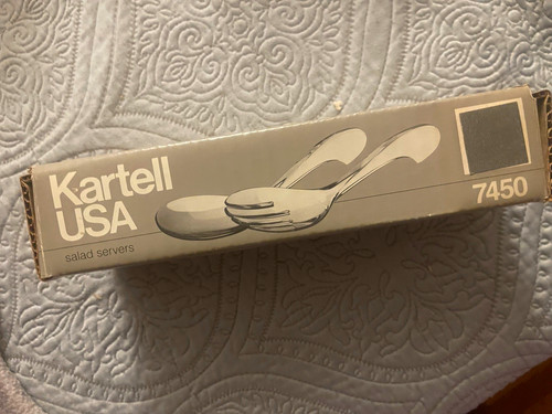 Kartell gray salad servers for - gray,