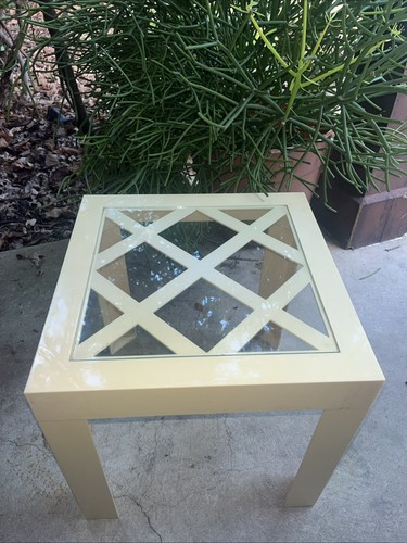 Rare vtg parsons lattice glass - parsons,