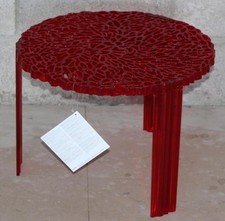 Genuine Kartell Red T Table by